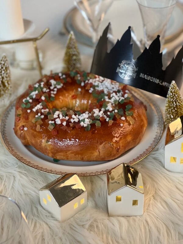 Brioche des rois aux fruits confits