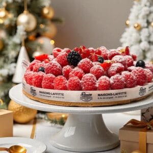 Tarte aux framboises