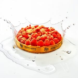 Tarte aux framboises